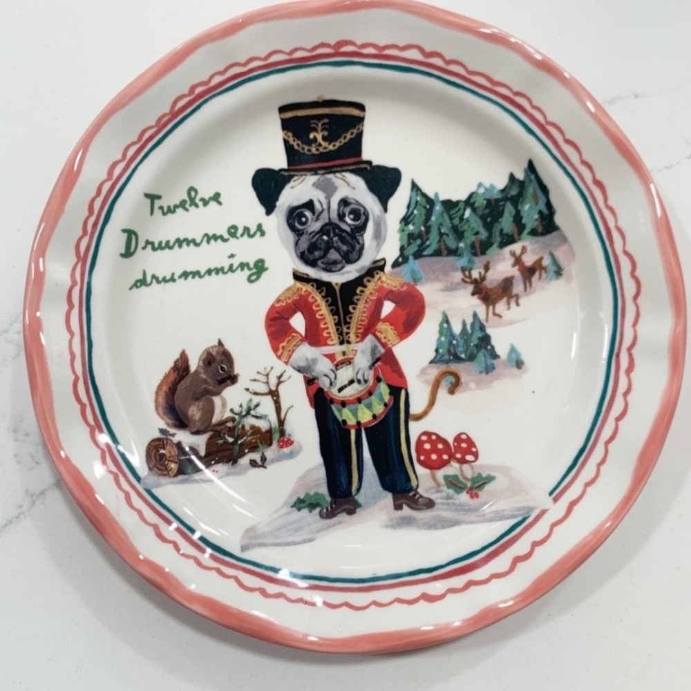 Anthropologie Nathalie Lete 12 Drummers Drumming